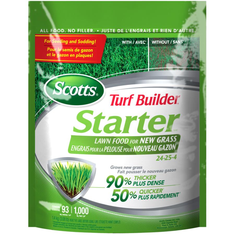 24-25-4 Turf Builder Lawn Starter Fertilizer - Covers 93 sq. m.