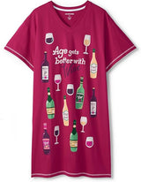Age Better With Wine Sleepshirt
