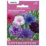 Bachelor Button Choice Seeds