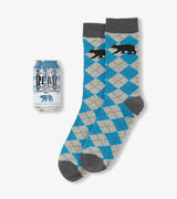 Ice Cold Bear Beer Can Socks