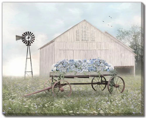 Unfolding Beauty Canvas Art