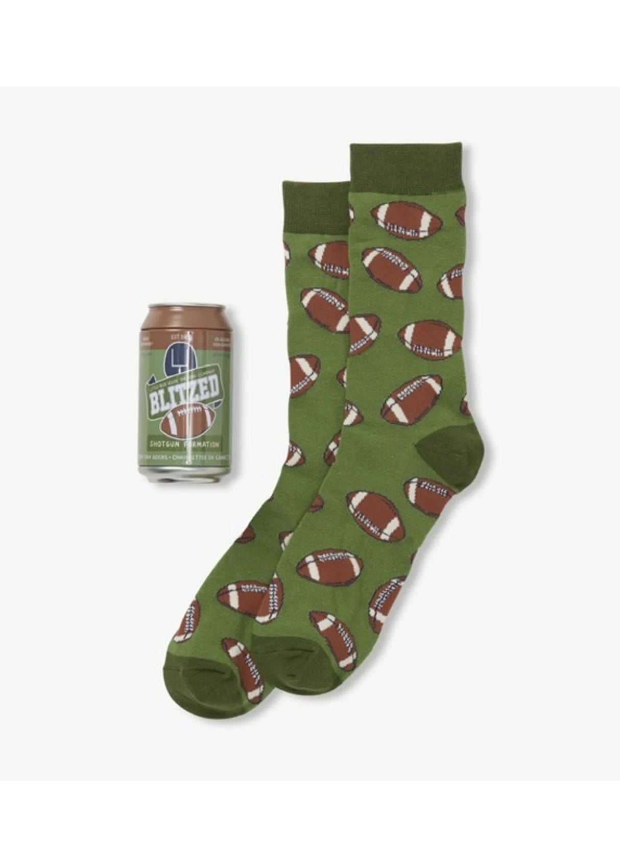 Blitzed Beer Can Socks