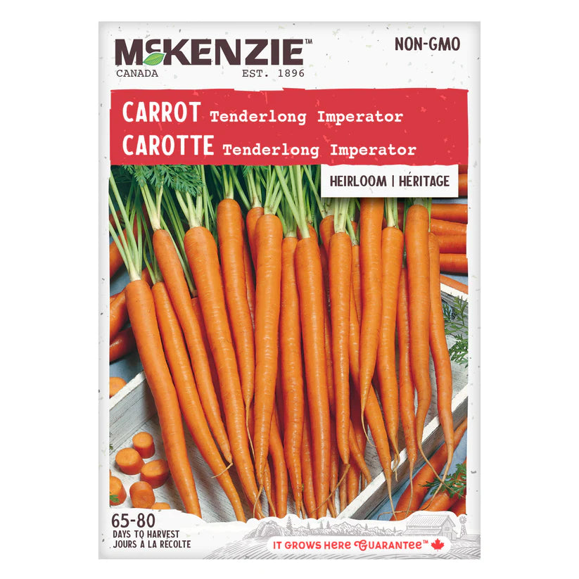 Tenderlong Imperator Carrot Seeds