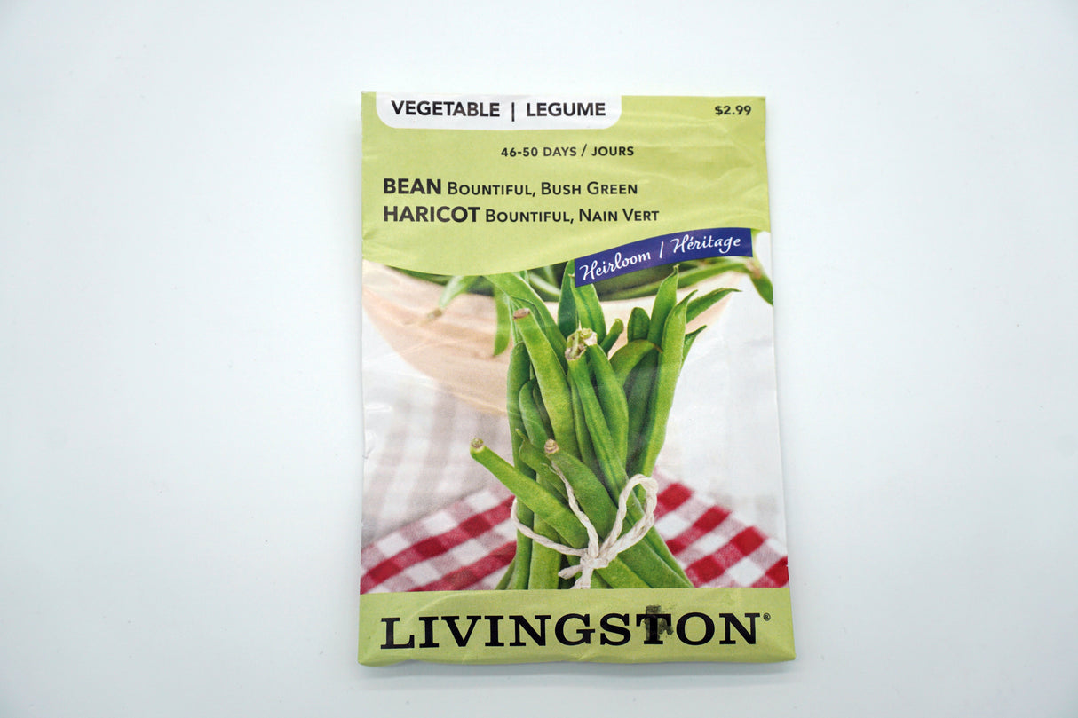 Bountiful Bush Green Bean Seeds