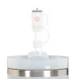 3 Pack Jumbo Straws with Drink Bottle Caps