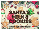 Santa's Milk & Cookies