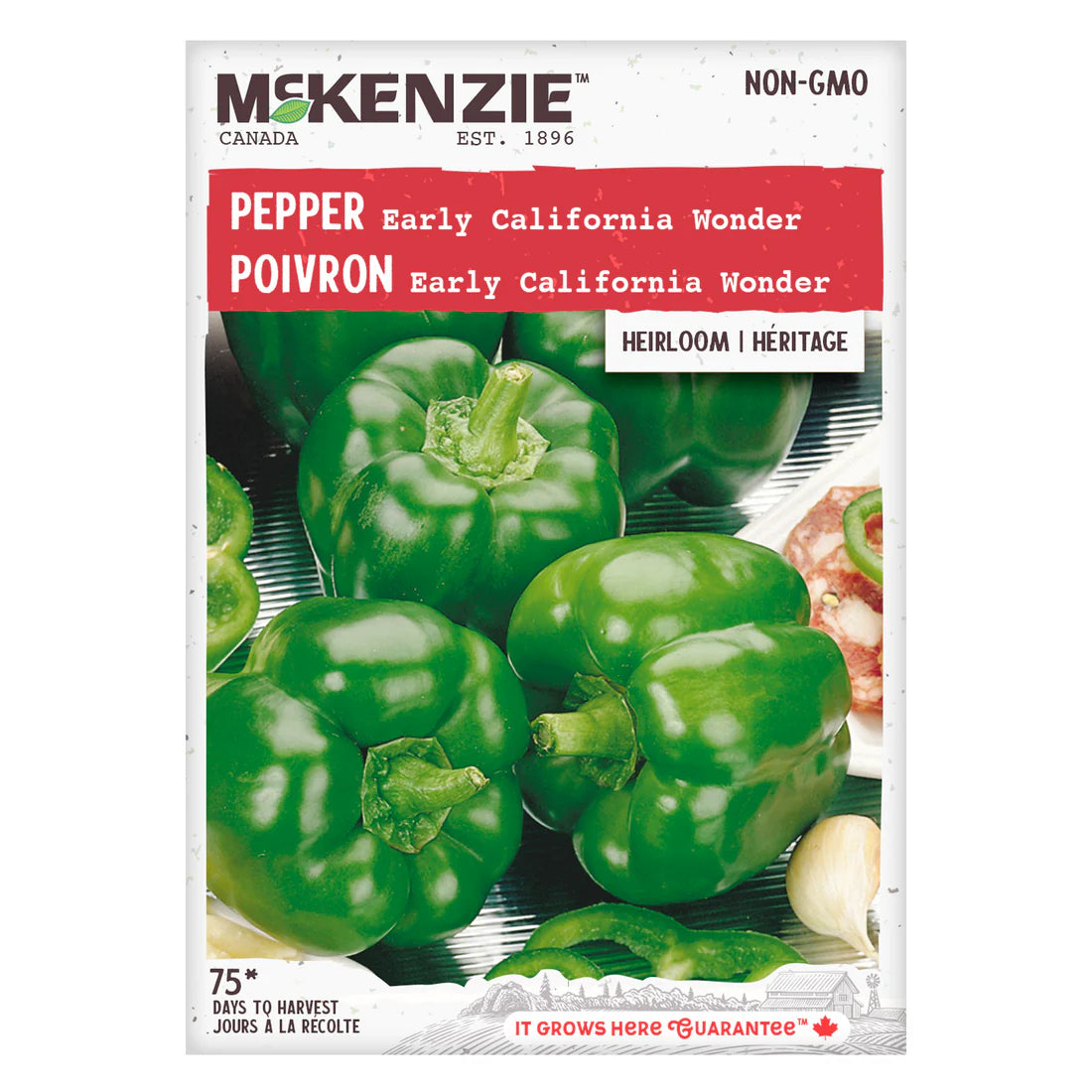 Early California Wonder Pepper Seeds