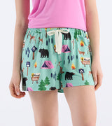Hiking Trails Womens Pj Shorts In A Bag