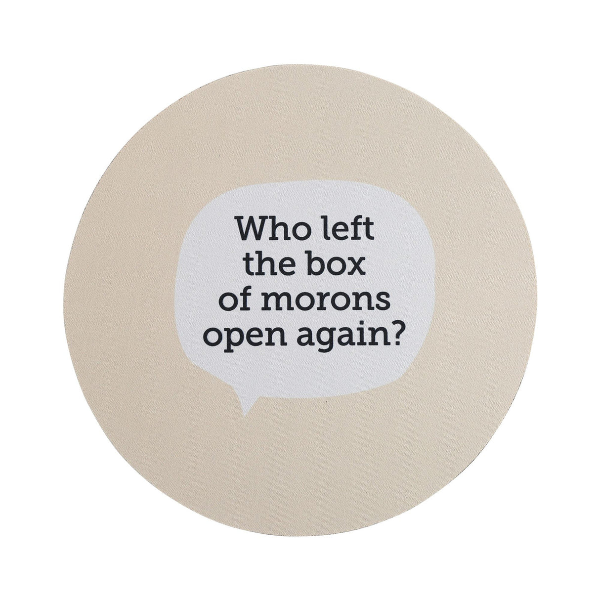 Box of Morons Mouse Pad