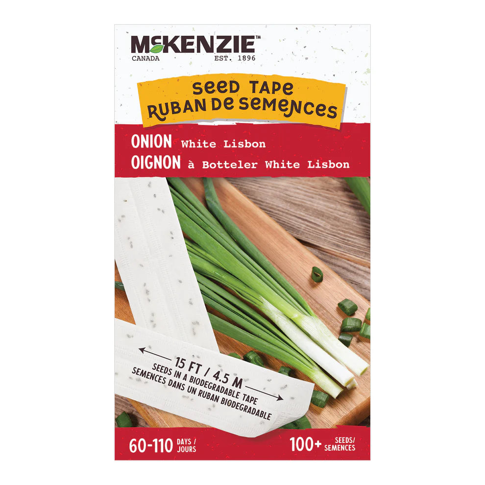 White Lisbon Onion - Seed Tape