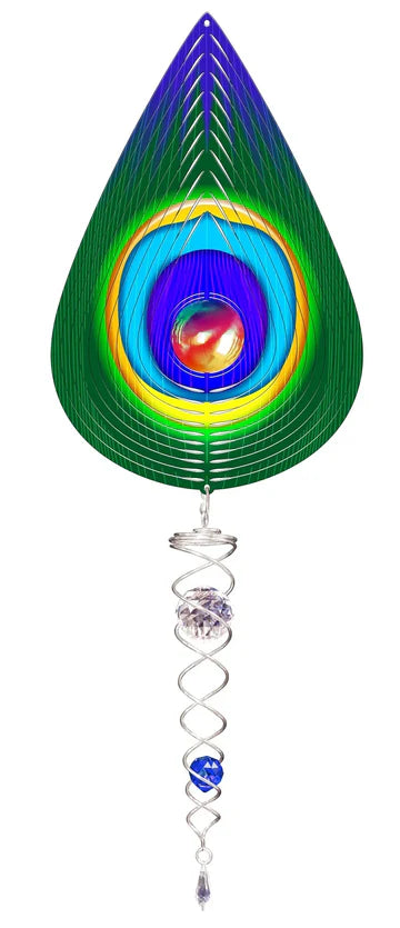 Peacock Wind Spinner
