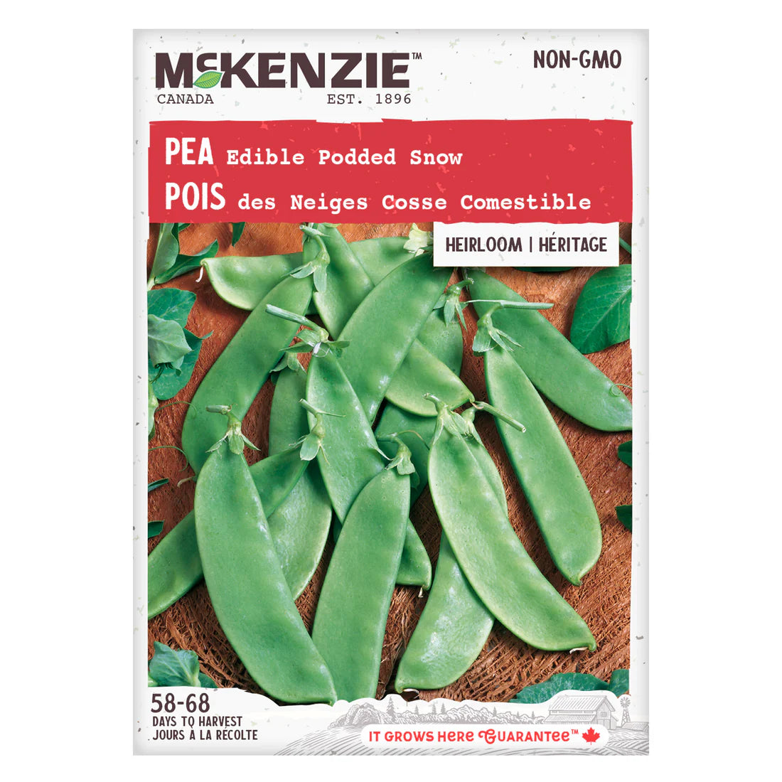 Edible Podded Snow Pea Seeds