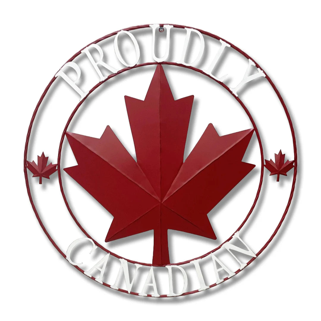 Proudly Canadian Wall Decor