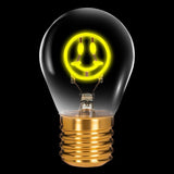 Neon Smiley Face LED Lamp