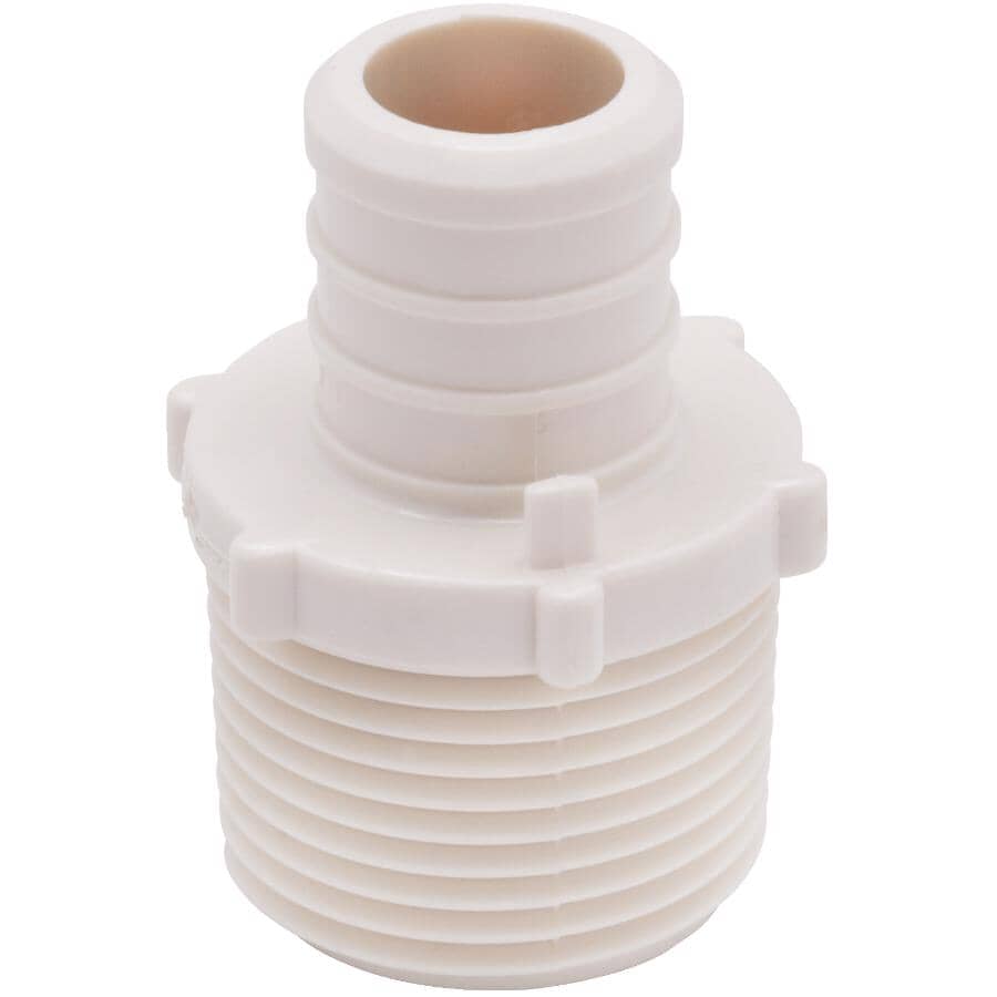 3/4" PEX  x 3/4" MPT Poly Adapter