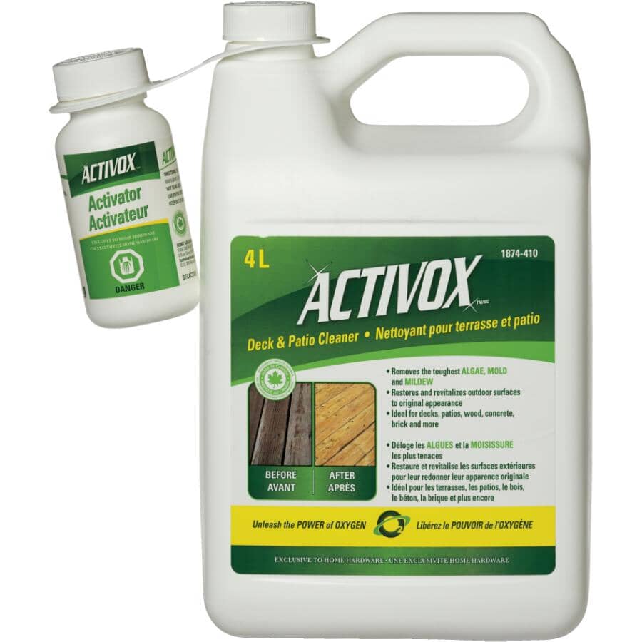 2 Part Deck & Patio Cleaner - 4 L
