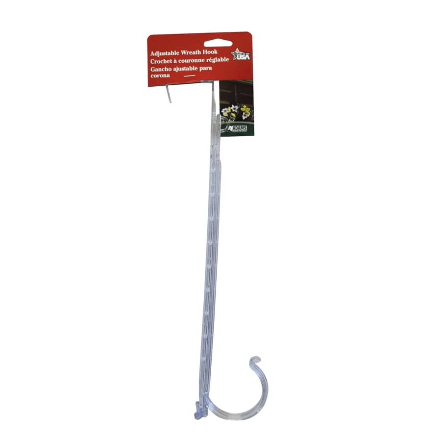 14" - 24" Adjustable Wreath Hanger, for Door