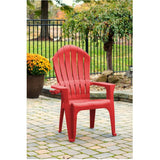 Cherry Red Big Easy Stacking Adirondack Chair