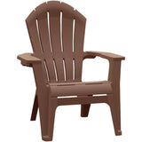Deluxe Adirondack Chair with Cup Holder - Earth Brown