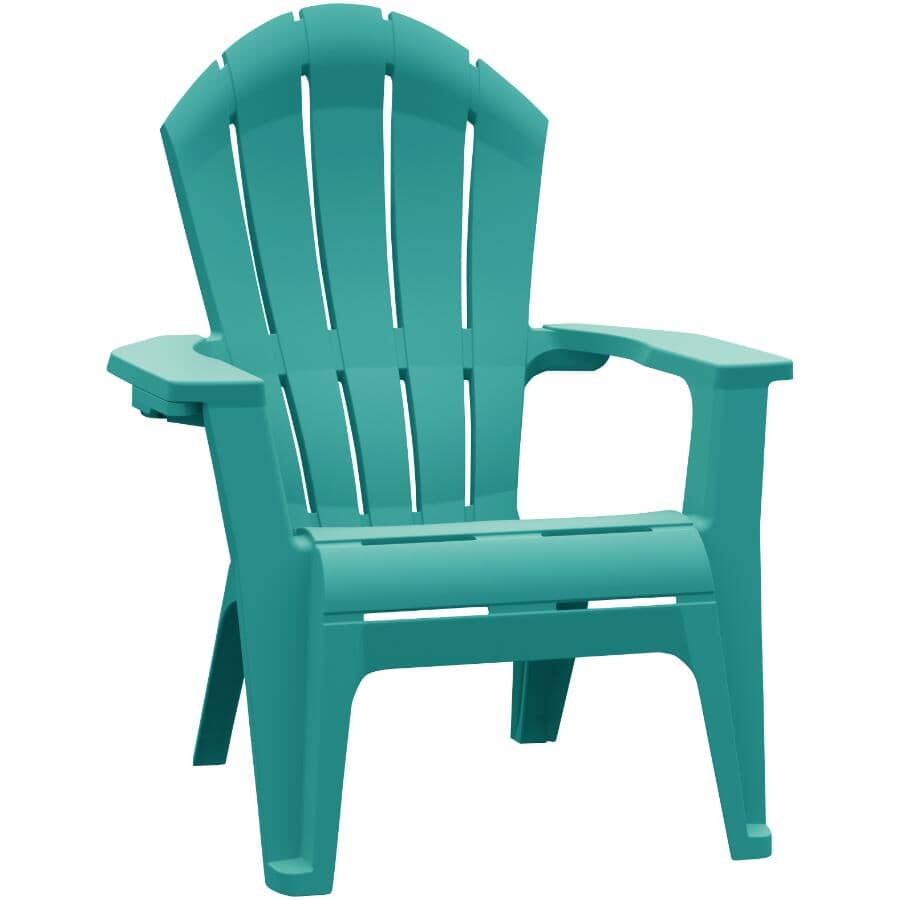 Deluxe Adirondack Chair with Cup Holder - Teal