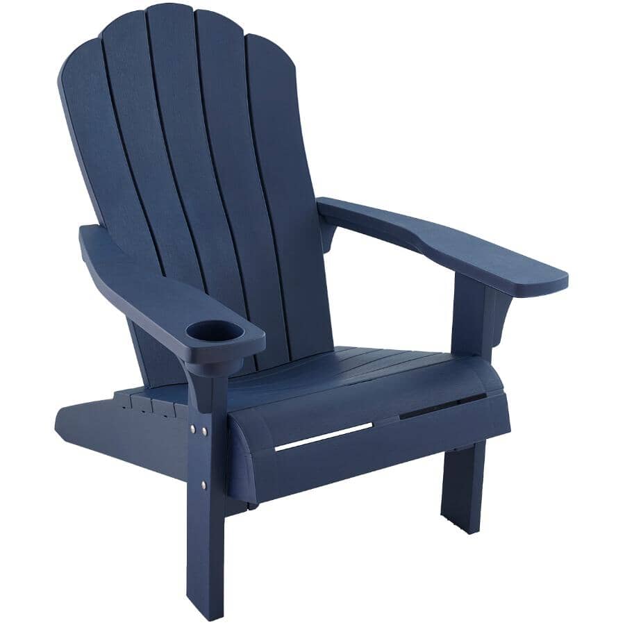 Plastic Adirondack Chair - Midnight
