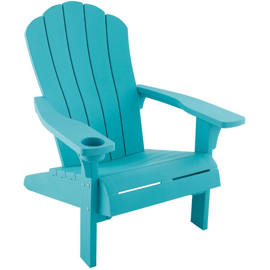 Plastic Adirondack Chair - Teal