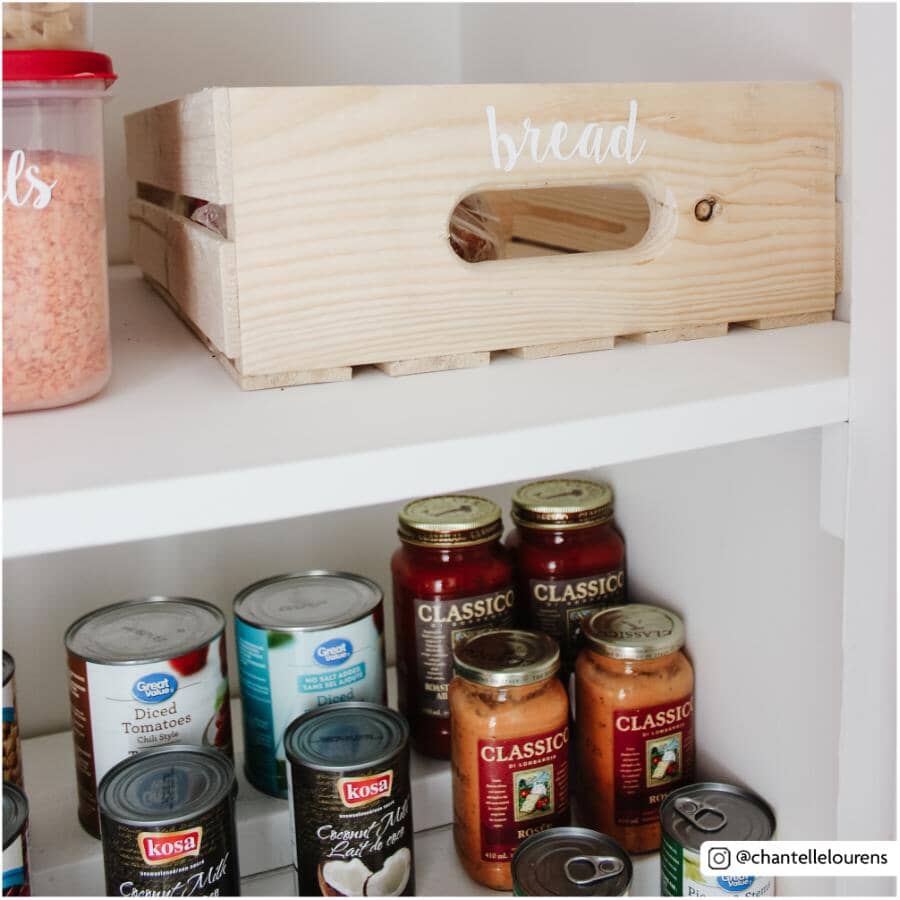 16" x 12.5" x 4.75" Pine Crate