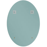 Frameless Oval Wall Mirror - 20" x 28"