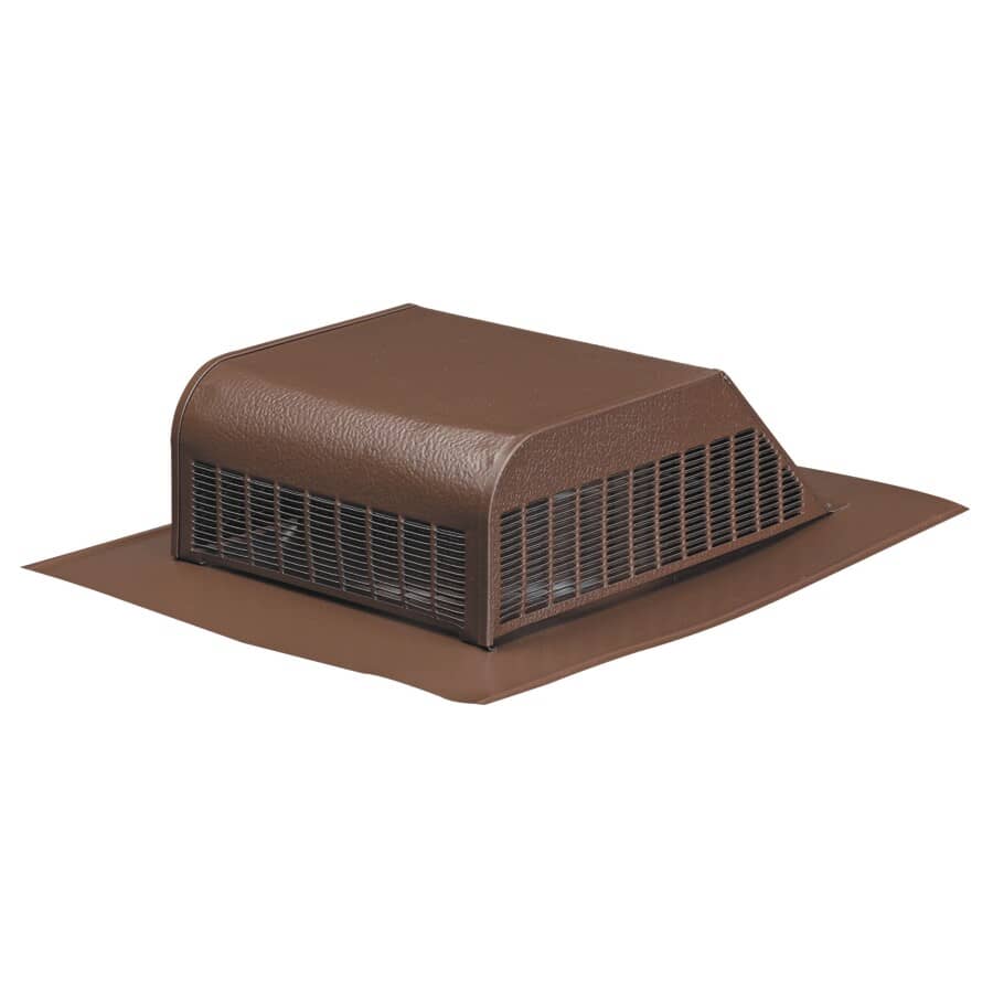 50" Brown Slant Back Roof Vent