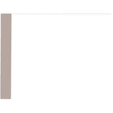 1/2" x 3-7/8" x 8' "M" Collection Medium Density Fibreboard Primed Eased One Edge Baseboard Moulding