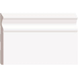 1/2" x 5-1/4" Primed Medium Density Fibreboard Colonial Baseboard Moulding, by Linear Foot