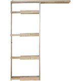 24"-36" x 80" Adjustable Pocket Door Hardware + Frame