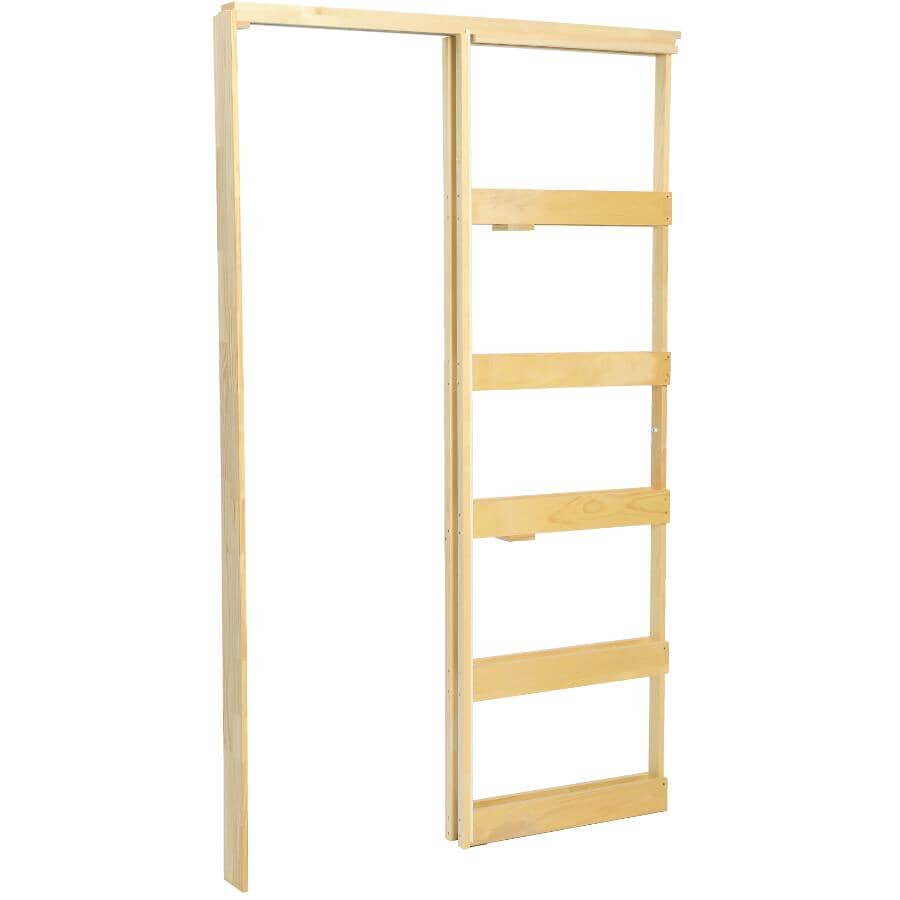 24" x 80" Pocket Door Hardware and Frame