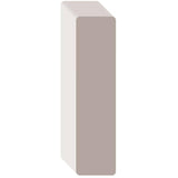 3/4" x 2-1/2" Medium Density Fibreboard Primed Surfaced Four Sides Eased Two Edges Moulding, by Linear Foot