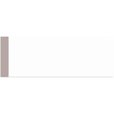 3/4" x 2-1/2" x 8' Medium Density Fibreboard Primed Surfaced Four Sides Eased Two Edges Moulding