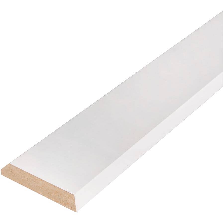 3/4" x 3-1/2" x 8' Medium Density Fibreboard Primed Casing Moulding