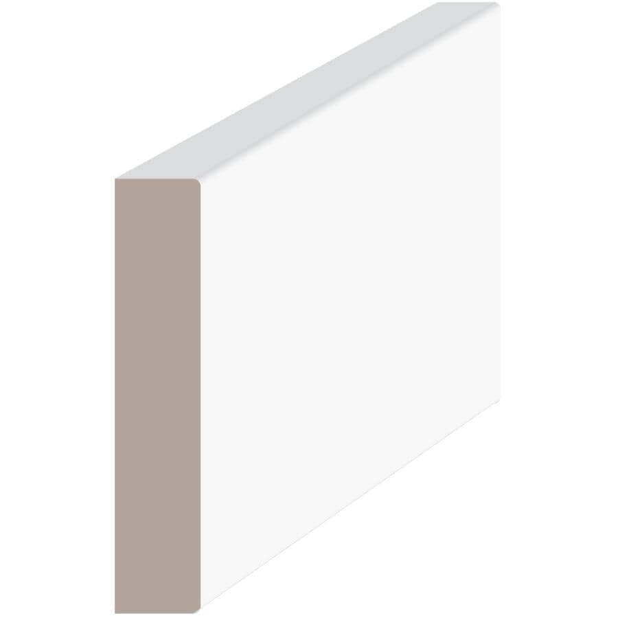 3/4" x 3-1/2" x 8' Medium Density Fibreboard Primed Surfaced Four Sides Moulding