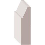 3/8" x 1-3/8" x 7' "M" Collection Medium Density Fibreboard Primed Stop Moulding