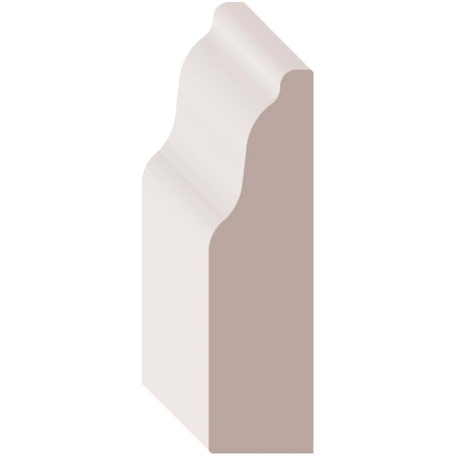 3/8" x 1-3/8" x 7' Medium Density Fibreboard Primed Colonial Stop Moulding