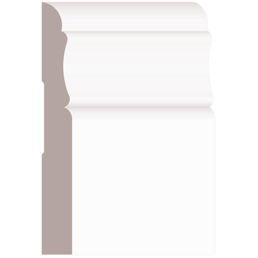 3/8" x 3" x 8' Mahogany Colonial Baseboard Moulding