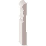 5/16" x 3-1/8" x 8' Finger Jointed Pine Colonial Baseboard Moulding