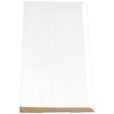 5/16" x 3-1/8" x 8' Finger Jointed Pine Primed Beveled Baseboard Moulding