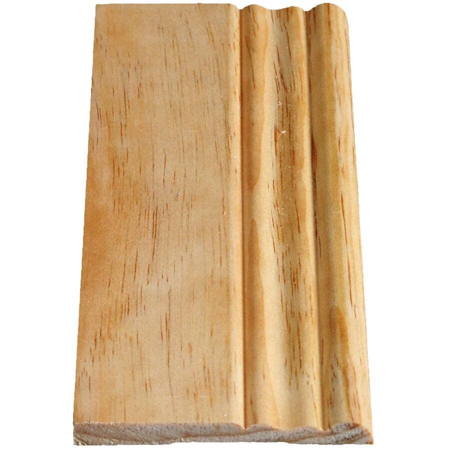 5/16" x 3-1/8" x 8' Pine Colonial Baseboard Moulding