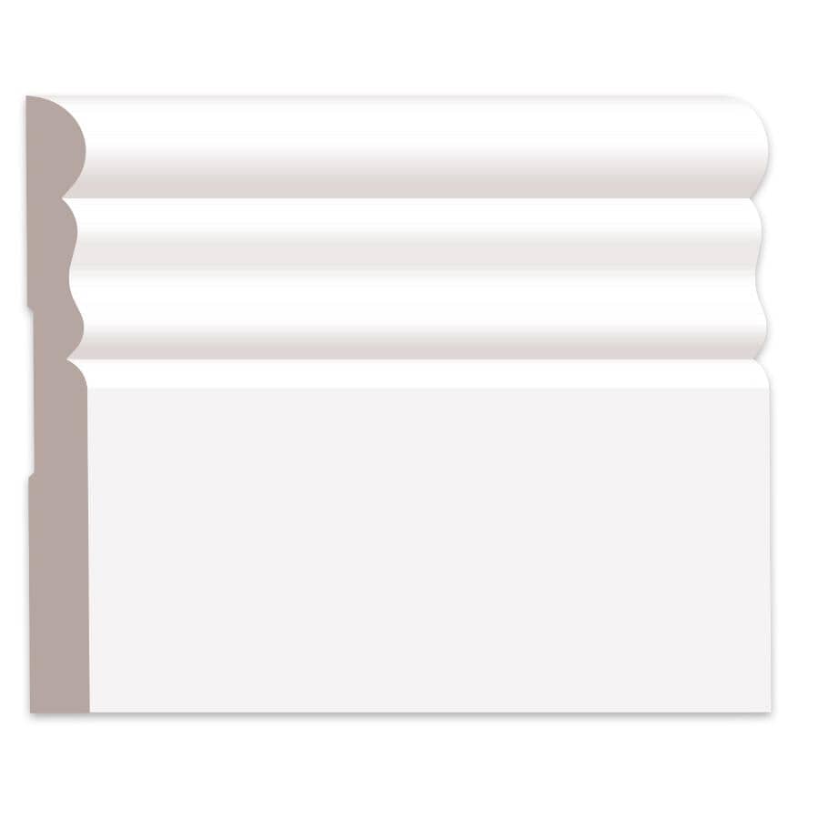 5/16" x 3-1/8" x 8' Pine Colonial Baseboard Moulding