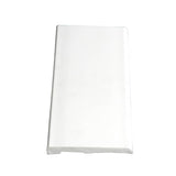 5/16" x 3-1/8" x 8' White Plain PVC Baseboard Moulding