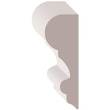 5/8" x 1-3/4" x 8' Medium Density Fibreboard Primed Chair Rail Moulding