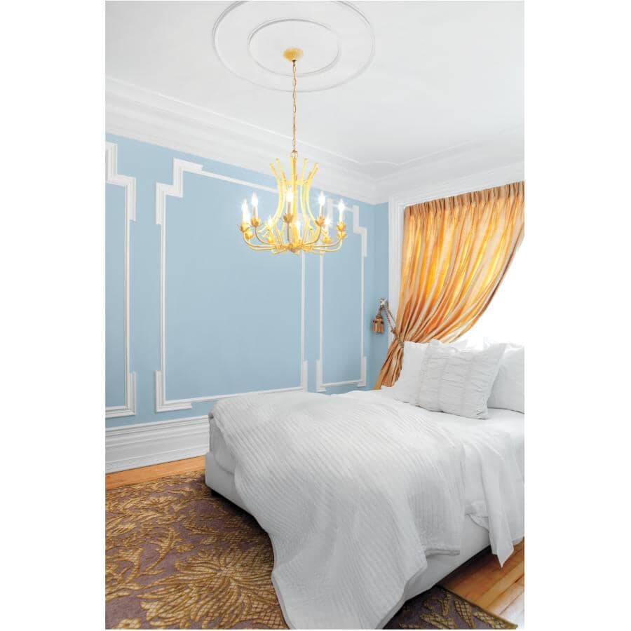 5/8" x 1-3/4" x 8' Medium Density Fibreboard Primed Chair Rail Moulding