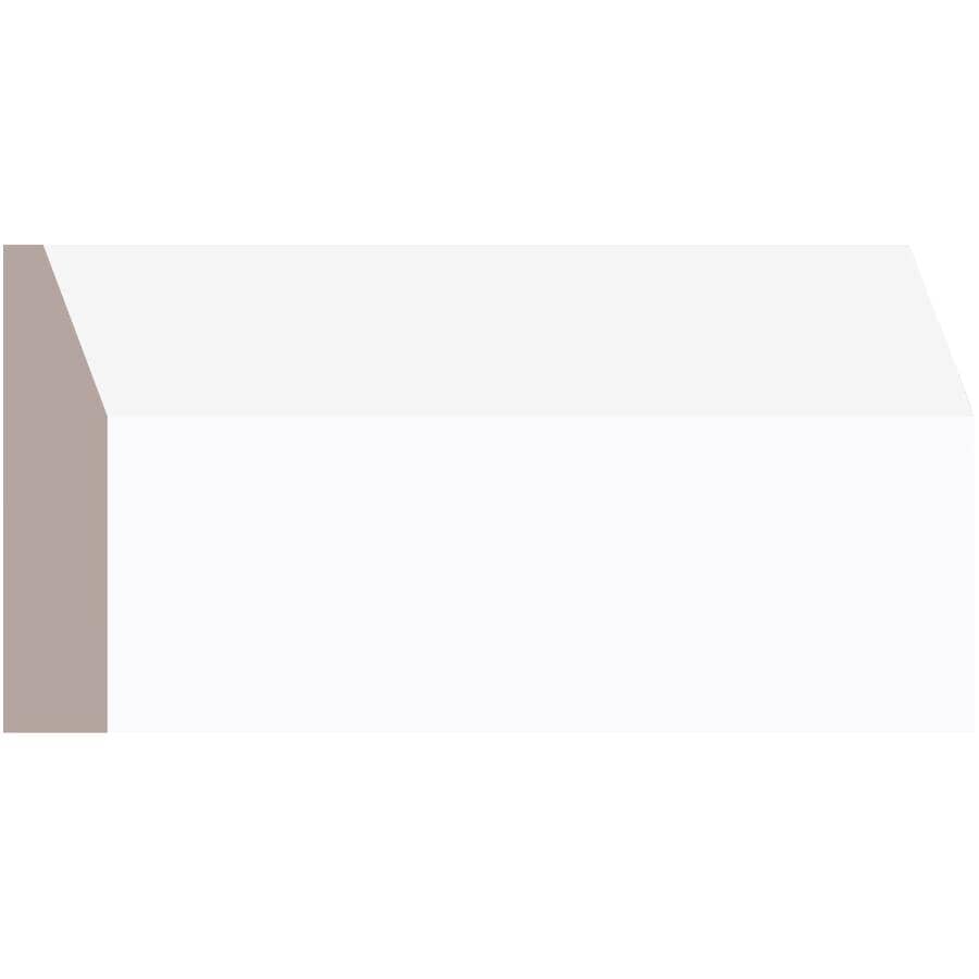 5/8" x 2-3/4" x 7' Medium Density Fibreboard Primed Bevel Casing