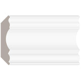 5/8" x 3-5/16" x 8' Medium Density Fibreboard Primed Crown Moulding