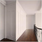 5/8" x 5-1/2" x 8' "M" Collection Medium Density Fibreboard Primed Baseboard Step Moulding